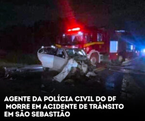 Agente da Delegacia de São Sebastião morre em acidente de trânsito