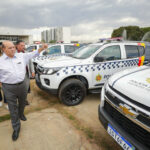 Mais segurança para o DF, Ibaneis entrega 85 novas viaturas para a Polícia Militar do DF