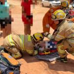 Motociclista fica ferido após colisão em Ceilândia