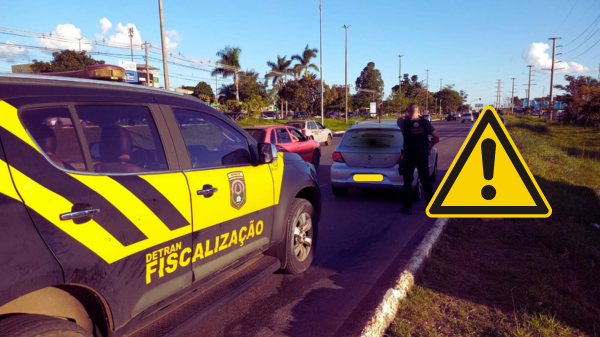 Detran flagra carro não licenciado e com 458 infrações no Jardim Botânico